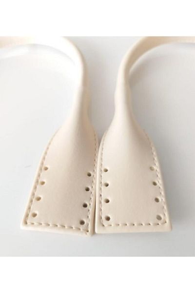 angel çanta aksesuar Model Pelican din Imitatie Piele Maner Scurt Geanta Crema