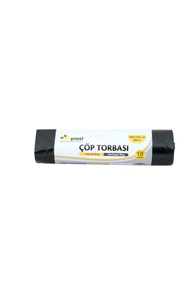 ATİPLAST Black Hantal Garbage Bag 800 g 2 Pack 100 X 150 cm