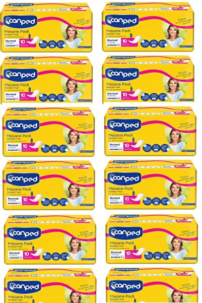 Canped Mesane Pedi Normal 10'lu X 12 Adet
