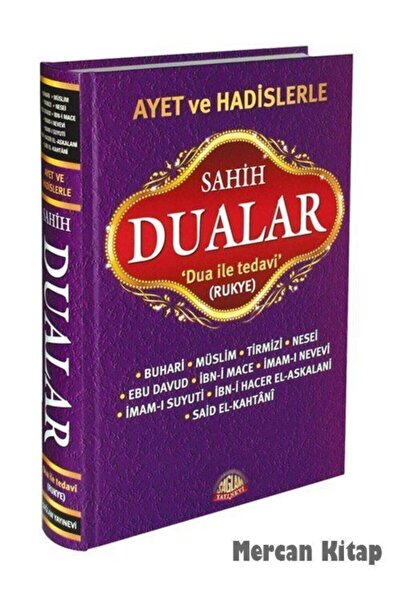 Sağlam Yayınevi Ayet ve Hadislerle Sahih Dualar Dua ile Tedavi, Rukye