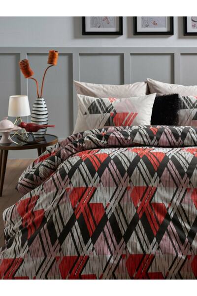 Doqu Home Comforter Tek Kişilik Retro Uyku Set