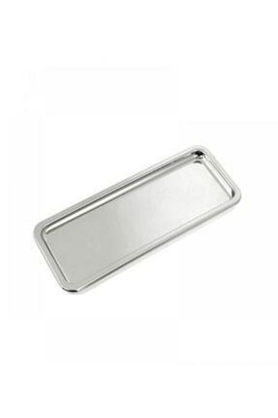 Abant Zgnhome Steel Serving Tray Coffee Tray 2 Pieces Set of 2 Tray Presentation Steel-2