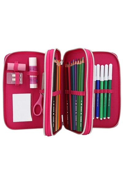 Top Model Full 3 Layer Pencil Case