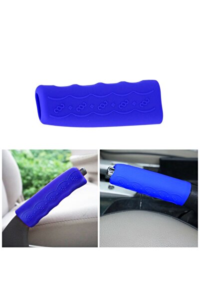 Genel Markalar Silikon El Freni Kılıfı El Freni Koruyucusu Silikon Mavi