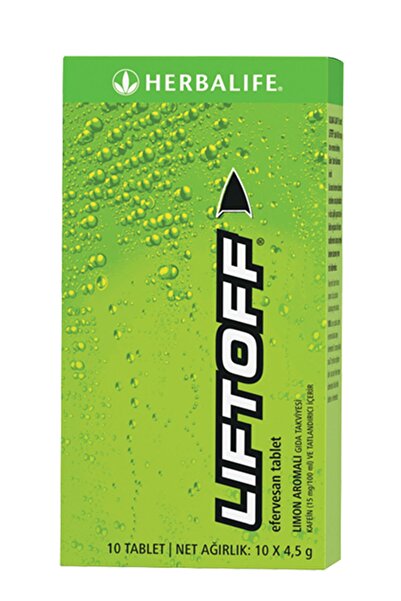 Herbalife Efervesan Tablet Takviye Edici Gıda Liftoff Limon 10 Adet Her Biri ...