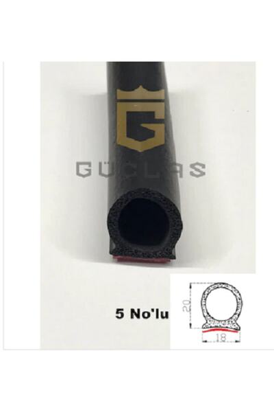 Güçlas Bantlı D Fitil - Bantlı Kapı Fitili - 5 Nolu Fitil