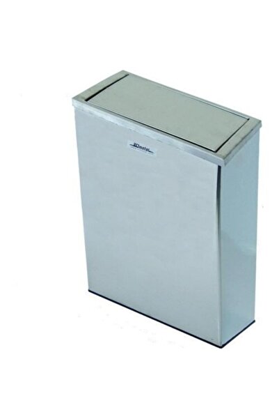 KG-GOLDPAPER 1228 21 Litre Döner Kapaklı Paslanmaz Çelik Çöp Kovası