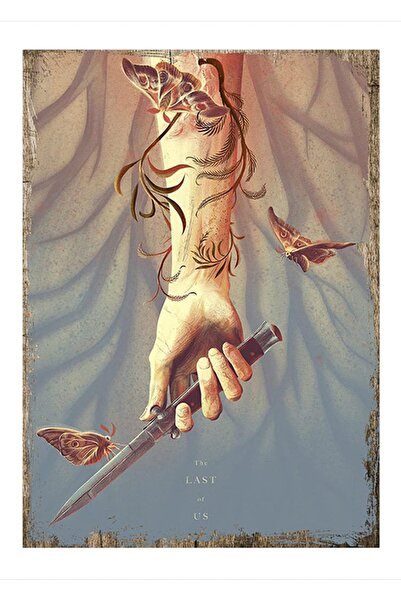Generic Brand 25cmX35cm Tablou din lemn The Last of Us