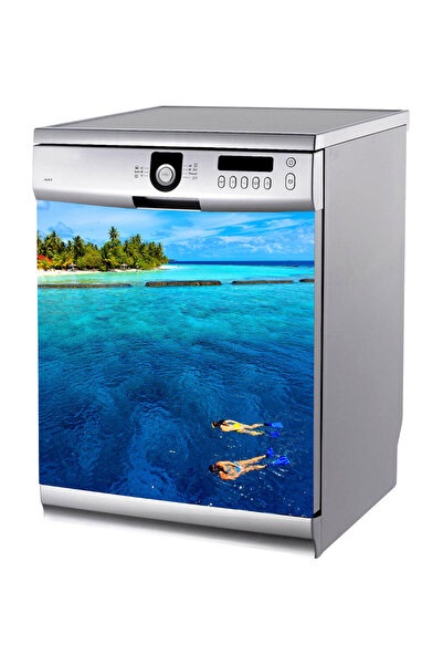 Tilki Dünyası Floating People Dishwasher Sticker