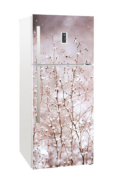 Tilki Dünyası Refrigerator Door Covering Sticker 0023