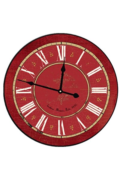 Markakanvas Yuvarlak Duvar Saati