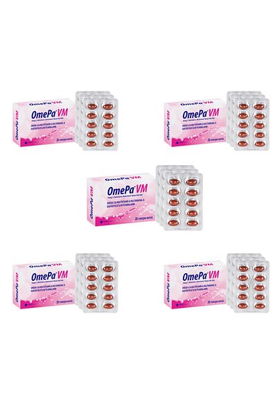 Omepa X5 Pieces Vm 30 Capsules