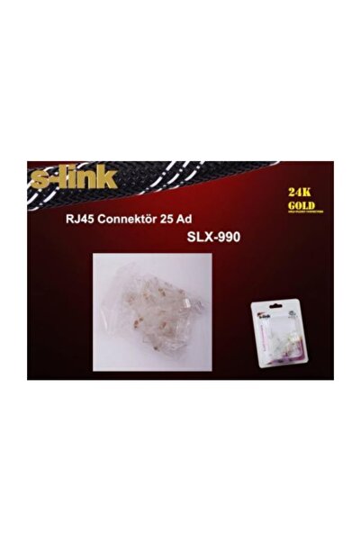 S-LINK S-Link Slx-990 Rj-45 8P8C 25Lik Jack