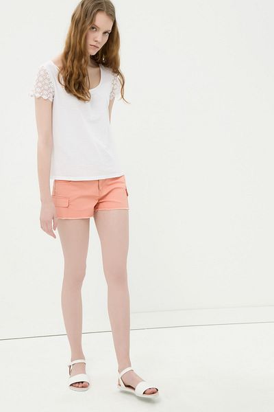 Koton Women's Dusty Rose Shorts 5YAL02193OW