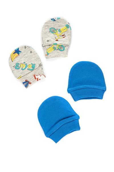Koton Blue Baby Boy Gloves 6YMB50001AA