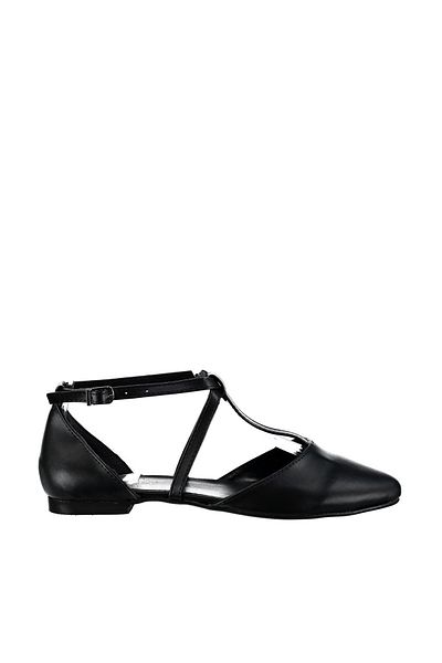 Fox Shoes Schwarze Damenschuhe D726537309