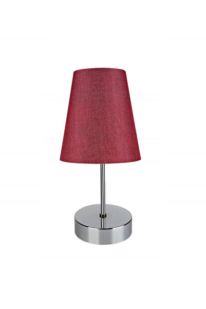Modelight Estelya Abajur Krom - Bordo