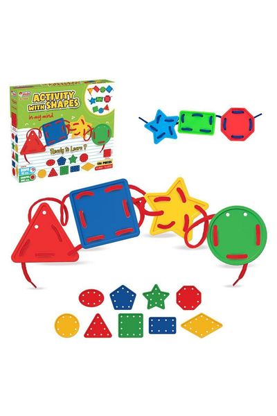 Dede Oyuncak Shapes Activity 156 Pieces