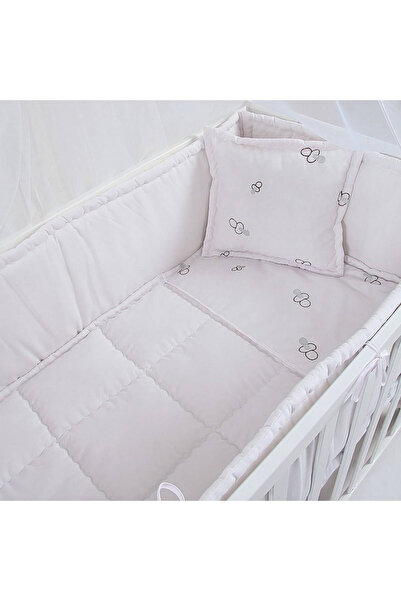 Tahterevalli Krippe Ahşap Beşik 60X120Cm Beyaz /