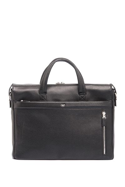 Tergan Genuine Leather Men's Black Briefcase S1EV00021120