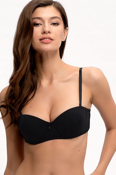 AYYILDIZ Bra - Black - Plain