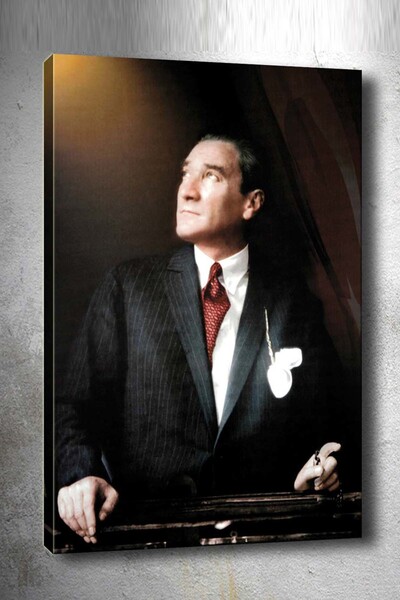 Tablo Center 30x40cm Atatürk  Kanvas Tablo