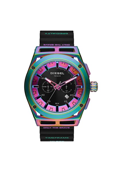 Diesel ساعة ديزل كرونوغراف بإطار زمني DZ4547 للرجال، متعددة الألوان