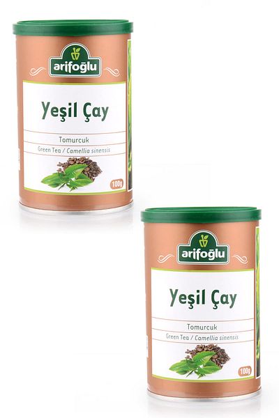 Arifoğlu Green Tea (Bum) (Tin Box) 100g (2 Pieces)