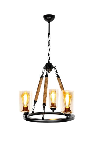 Modelight Lotus 3Lü Yuvarlak Avize