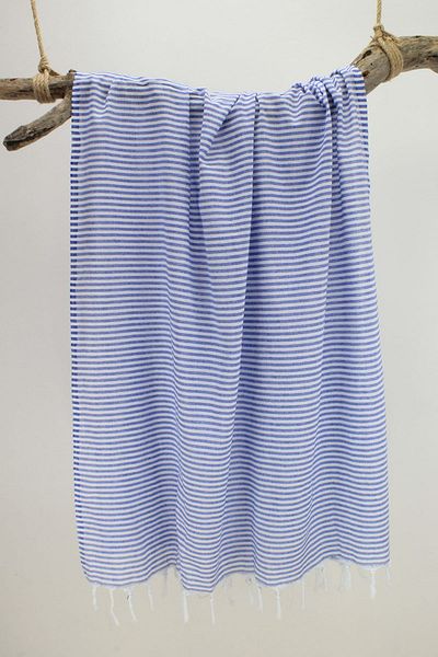 Bedinn Peshtemal Saraylı Pinstripe Blue Pst301