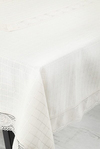 Bedinn Medium Lace Tablecloth 160x220 Cm