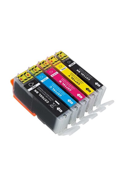 Canon PG-570XL-CL-571XL Kartuş Seti 5 Renk Muadil