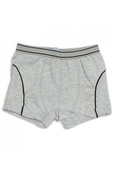 Tutku Boy's Grey 3 Pack Lycra Boxer ELF568TUT01333