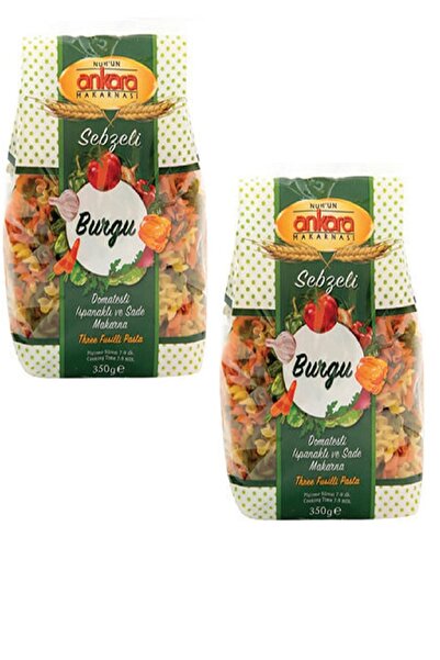 Nuh'un Ankara Sebzeli Burgu Makarna 350 gr x 2 Adet
