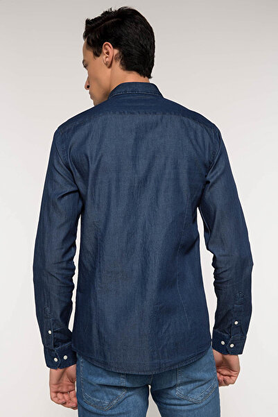 DeFacto Чоловіча сорочка Slim Fit