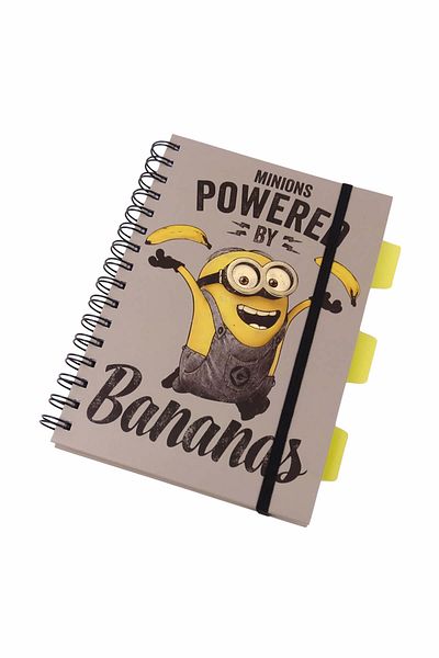 Pyramid International A5 Project Notebook Despicable Me Powered By Bananas SR71861