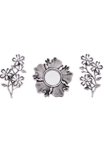 BİEV 3'lü Sılver Aynalı Duvar Dekoru 2015578