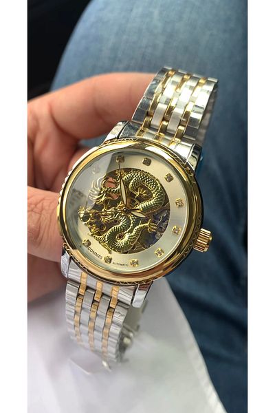 COMMES Wind-Up Automatic Men's Wristwatch