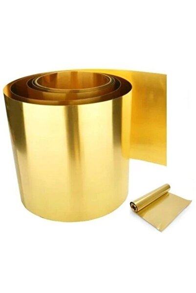 MetalDepom 0.15 Mm Pirinç Rulo 300x1000 Mm