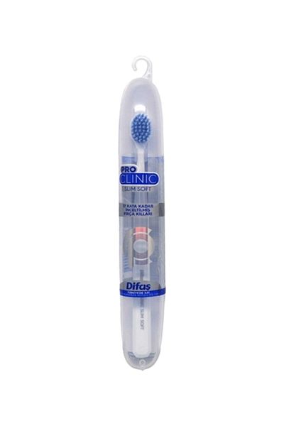 Difaş Pro-clinic Slim Soft Toothbrush with Travel Box