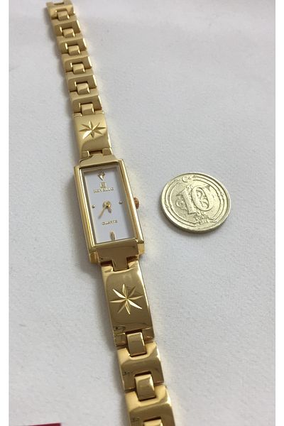 Revello Gold Vintage Women's Watch Rets-7030l White Dial