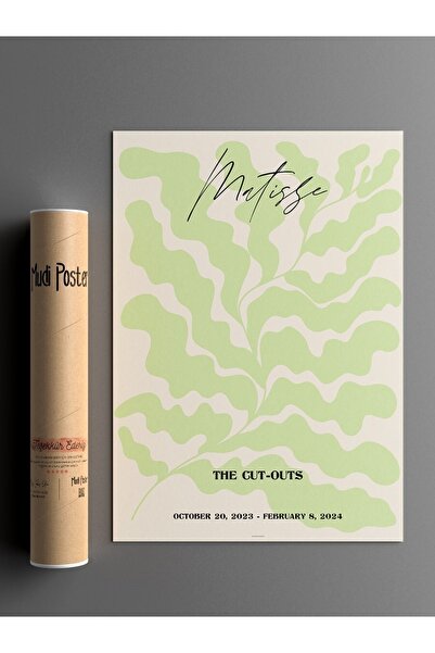 Mudi Store Henry Matisse Çiçek Poster Modern Duvar Tablosu Çerçevesiz Poster Salon, Mutfak Ve Ofis Duvar Dekoru