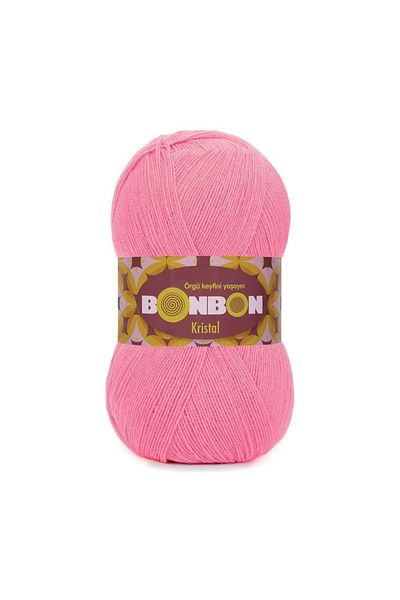 NAKO 5 Pieces Pink Bonbon Crystal Lanyard - Hand Knitted 98239
