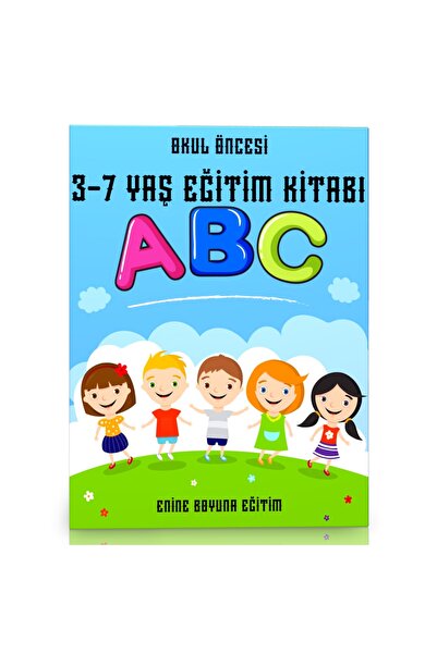 Enine Boyuna Eğitim كتاب التعليم ما قبل المدرسي لمرحلة ما قبل المدرسة 3-7 سنو...