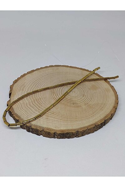 Yasamtohumu Гематит камінь циліндричний ряд 4x8 мм (36770)