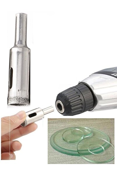 Depolife 20mm Mermer Granit Fayans Cam Yuvarlak Delme Panç Elmas Uç Yuvarlak ...