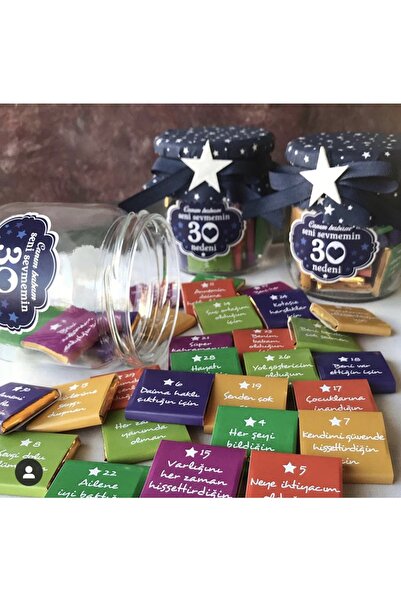 Elit Çikolata Canım Babam Seni Sevmemin 30 Nedeni, Babaya Hediye, Babalar Gün...