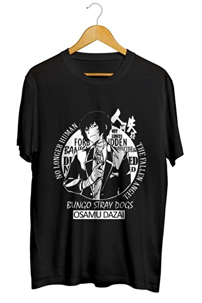 karikatürstore Osamu Dazai Anime Baskılı Unisex Tişört