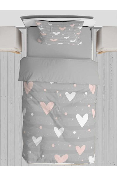 Bebaks Heart Kids Tk Personality Duvet Cover Set