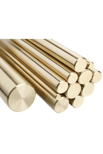 MetalDepom 140 Mm Yuvarlak Pirinç Çubuk - 1 Metre